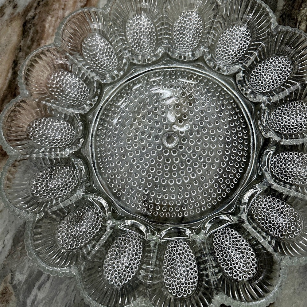Vintage Egg Platter